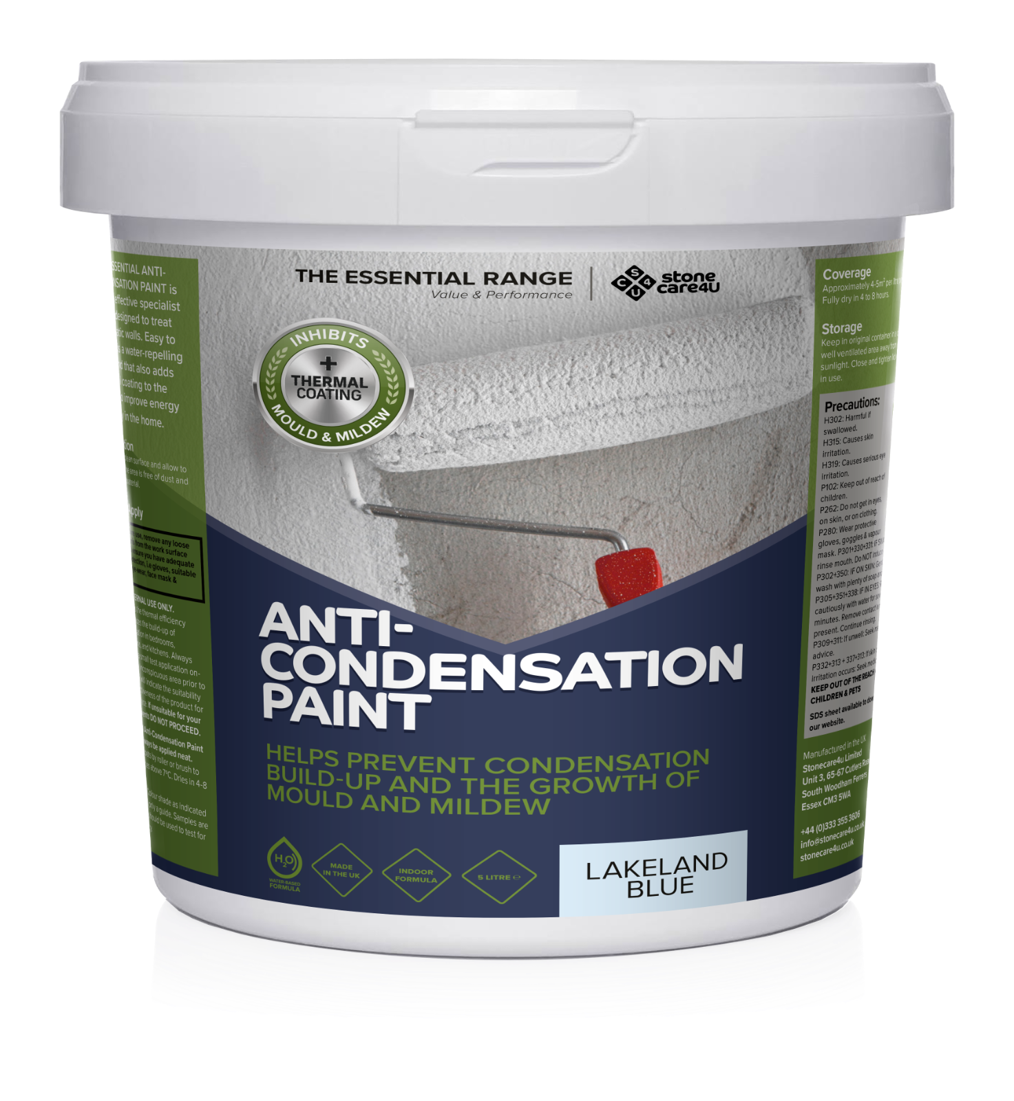 AntiCondensation Paint For Internal Walls & Ceilings Kitchen Bathroom