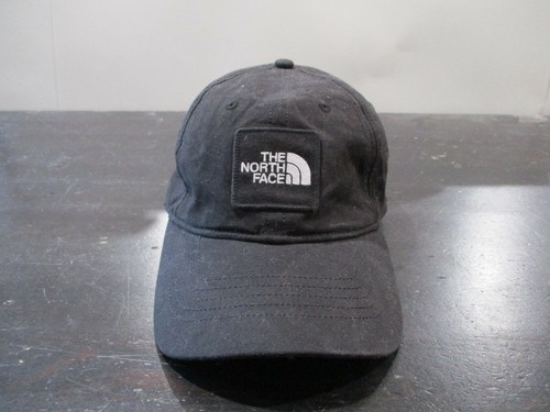 North Face Hat Cap Black White Strap 