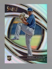 2020 Select Prizms Premier Holo Silver #139 Adbert Alzolay RC - Cubs