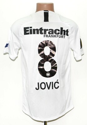 EINTRACHT FRANKFURT EUROPA LEAGUE 2018/2019 THIRD FOOTBALL SHIRT