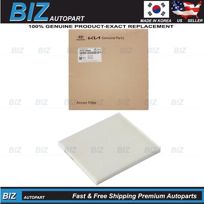 Genuine Cabin Air Filter for 11-19 Azera Santa Fe Sonata 15-21 Sedona 971333SAA0