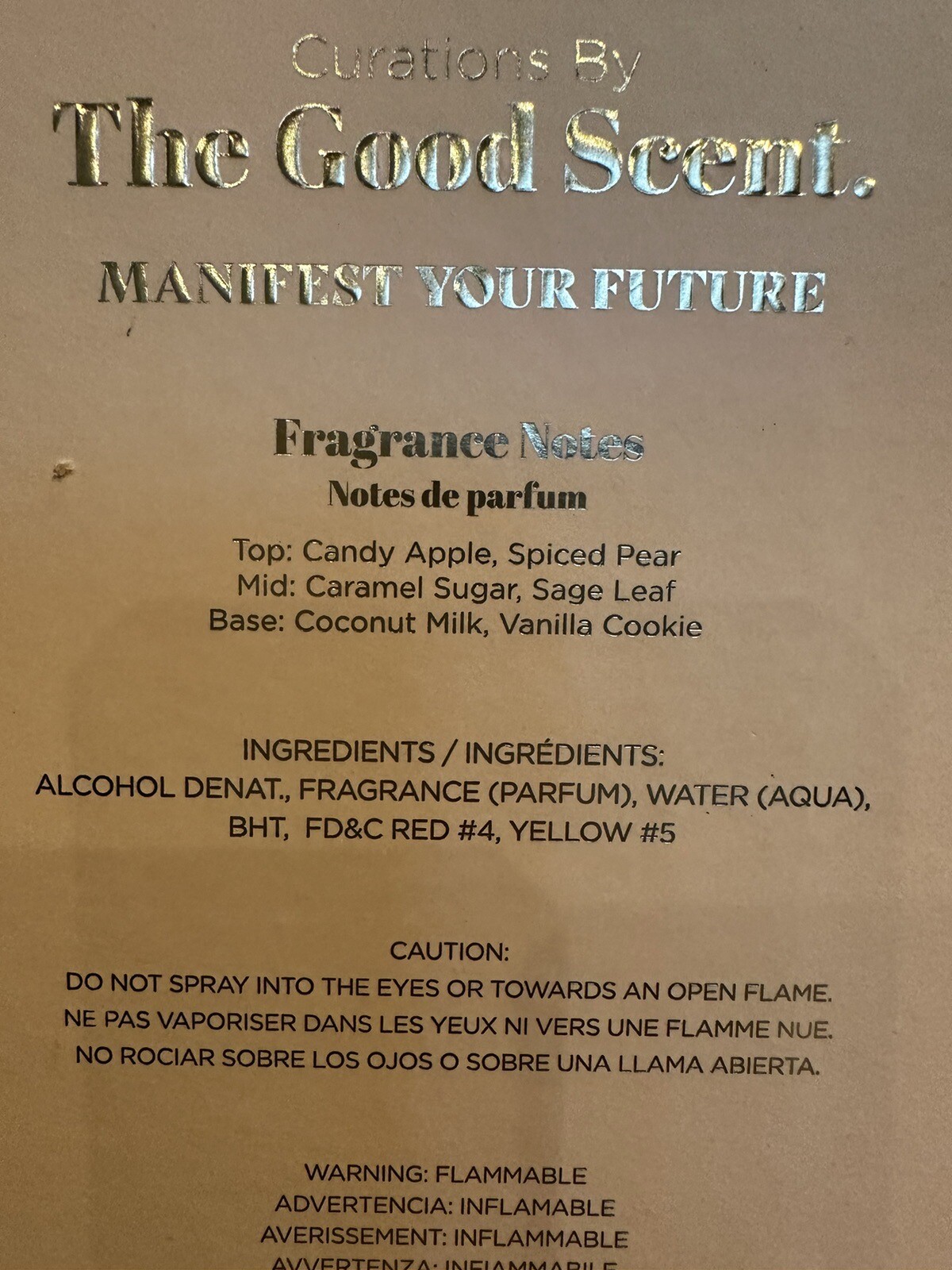 Curations by The Good Scent Manifest Your Future Eau De Parfum Gift Set