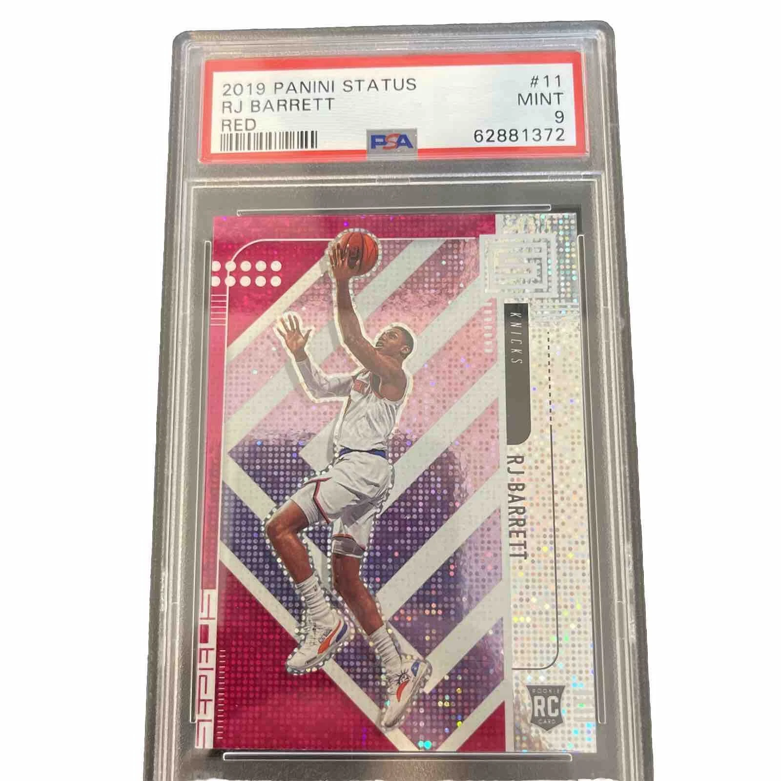 2019-20 Panini Status - Red #11 RJ Barrett (RC)