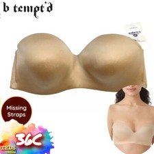 NWD b.tempt'd by Wacoal 36C Future Foundation Wireless Strapless Bra 954281 Nude