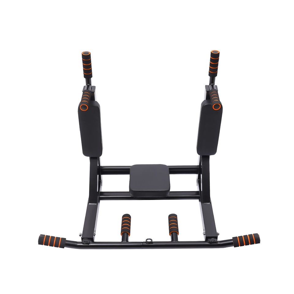 Pull Up Bar Raise Dip Station Vertical Knee Exercise Equipment Home ...