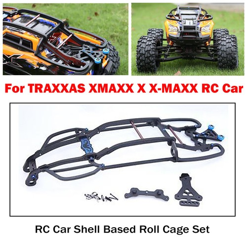 Für XMAXX X-MAXX RC Auto schwarz Nylon Gehäuse Etui Rollkäfig Upgrade Teile - Bild 1 von 5