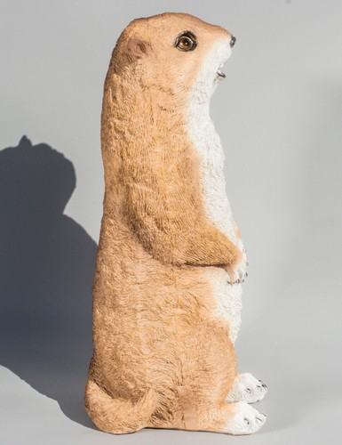 Animal Salvaje Jardín Estatua Pradera Perro Exterior Escultura Patio Decoración Marmot Figura - Imagen 4 de 5