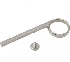 Bb Trumpet 3rd Valve Slide Finger Ring Silver