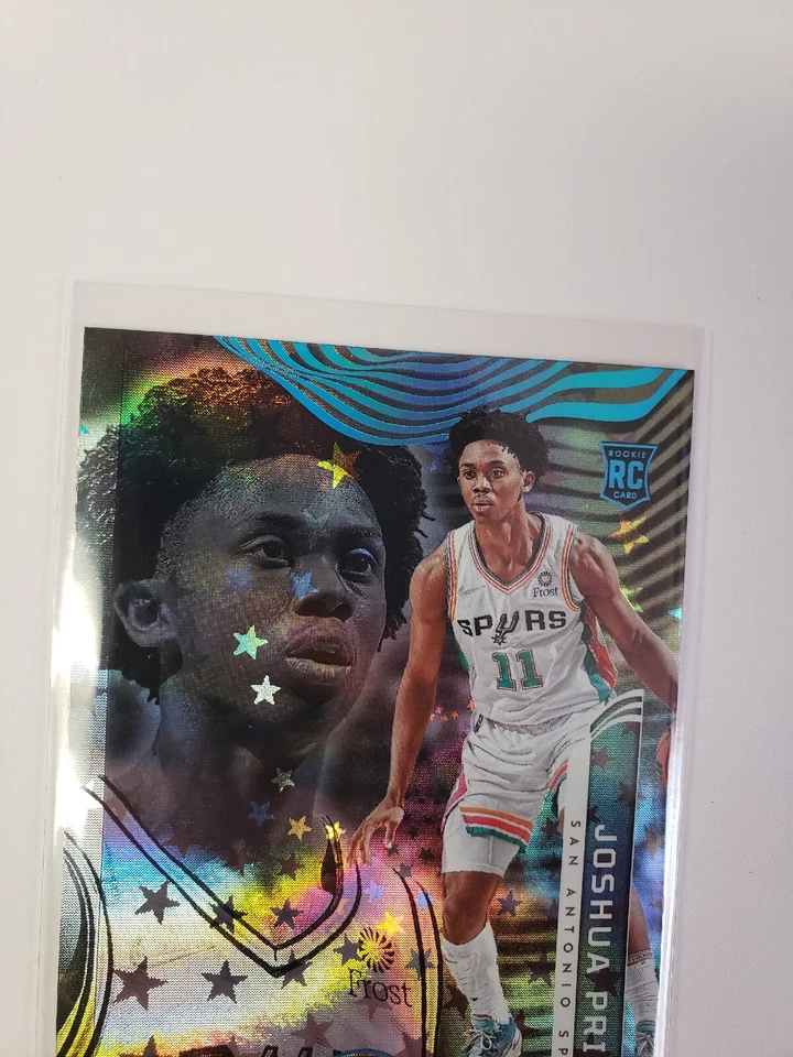 🔥🙏🏻2022 Illusions 🏀 💥Joshua Primo Starlight Parallel Rookie 💥SP case Hit‼️ - Image 4 of 4