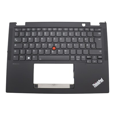 Lenovo Yoga X13 Gen 4 5M11L64228 Palmrest Cover Keyboard Tastatur QWERTZ WWAN