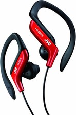 JVC Ear-Clip Earbuds red Lightweight and Comfortable Ear Clip jvc HAEB75R USA