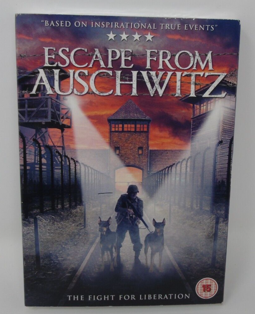Escape from Auschwitz DVD SLIPCOVER (2020) Elliot Cable, Coker (DIR) **Free P&P*