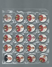 1960 Shirriff hockey coins  Team set  Chicago Blackhawks  20 coins