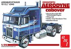 amt 1463 1/25 Kenworth Aerodyne Cabover Tractor Cab Skill 2 Model Kit