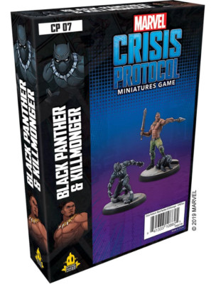 Marvel Crisis Protocol Black Panther and Killmonger NEW n BOX Expansion Wakanda