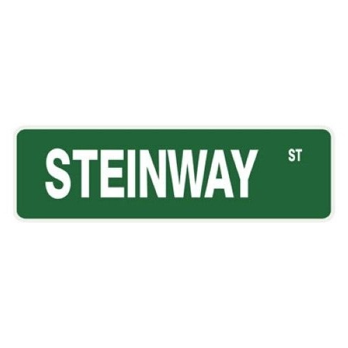 Queens New York Street Sign Aluminum Steinway St (All Colors Available) - Picture 14 of 20