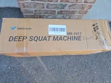 MERACH New Deep Squat Workout Machine Adjustable Glutes Trainer Exercise Fitness