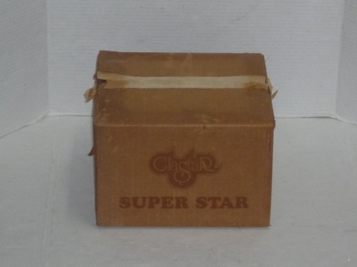 VINTAGE GLASTAR SUPER STAR MODEL G7 STAINED GLASS GRINDER WORKS 100% WITH BOX