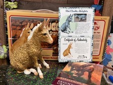 Breyer Model Horse Glossy Gold Charm Nugget Brighty 1/125  RARE OF=)💥💥💥