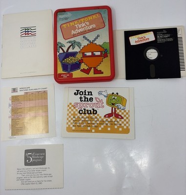 Tink s Adventure (Mercer Mayer/Sprout) educational game for Atari 8-bit  Nice