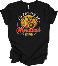 Maglietta Mountain Bike Retrò Vintage MTB Mountain Bike Regalo Ciclismo Bici Tee