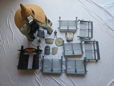 Kenner Jurassic Park Command Compound Playset + Fences Grant Figure Lot
