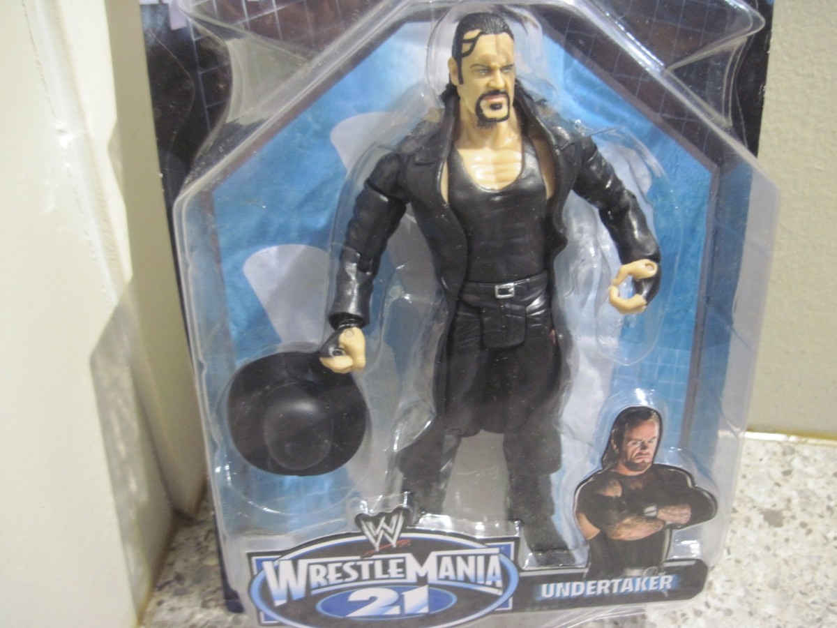 Jakks Pacific Undertaker Wrestlemania 21 Action Figure New Sealed