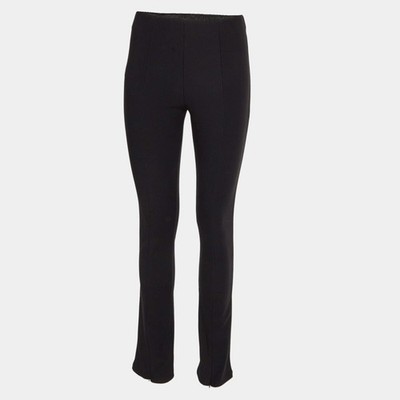 The Frankie Shop Black Jersey Regular Fit Pants S