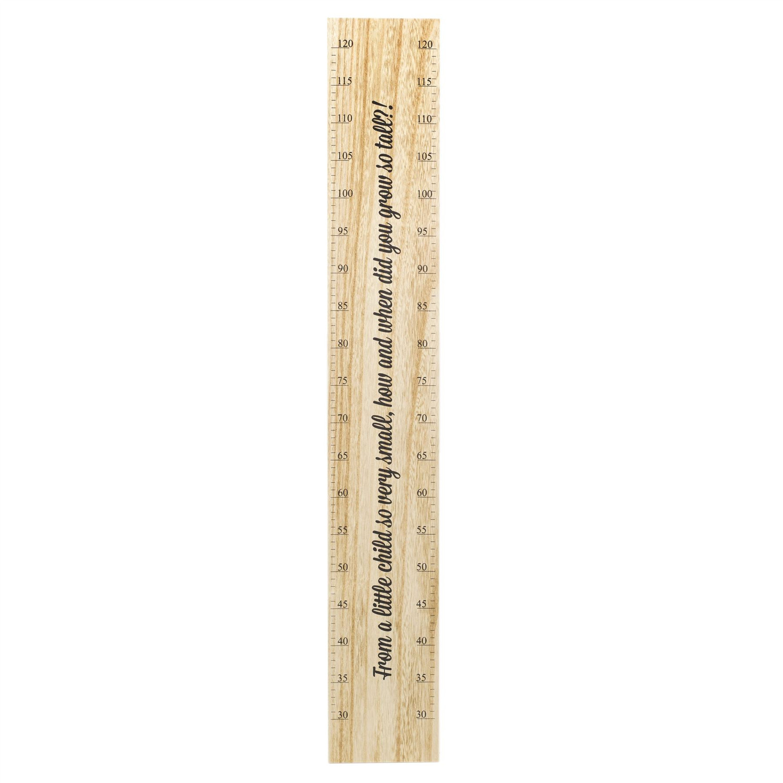 100cm Children's Wooden Height Chart | Kids Growth Chart - From A little Child