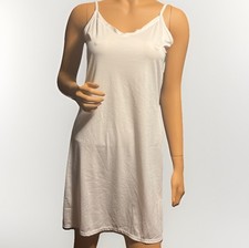 Vassarette Sz M 42 White Full Slip Style 10-186 Slit