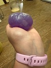Super Rare Purple Glitter Dumpling Squishy, Holographic Glitter Dumpling — photo 4
