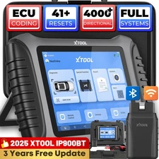 XTOOL IP900BT Car Bidirectional Scanner Diagnostic Tool Key Coding Programming 