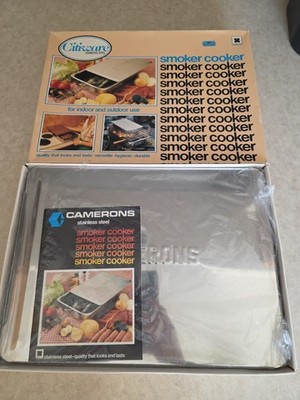 Cameron Stovetop Smoker Stainless Steel Indoor Outdoor New in Package Grilling