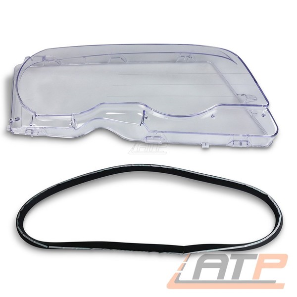 Scheinwerferglas Streuscheibe Rechts FÜR BMW 3-ER E46 Cabrio Coupe BJ 99-03-image