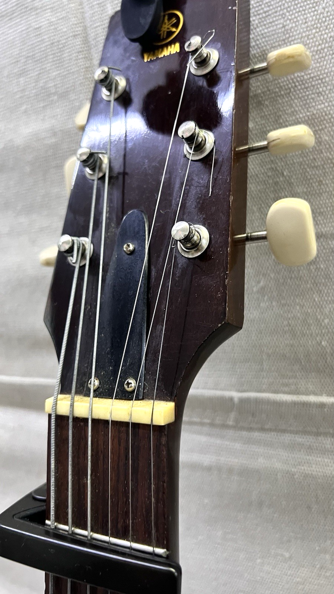 Vintage 1970s Yamaha Japan Red Label Fg-75 Acoustic Guitar for