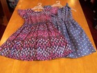 Gap Kids Girls Sz, M(8) Dress Lot(2):  Floral Knit and Polka Dot — photo 1