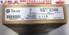 NEW 1746-IV16 /C Allen Bradley SLC 500 DC 16 point Input Module NIB 1746-IV16C