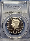 A 1995-S Silver Kennedy Half PR69DCAM PCGS Proof 69 Deep Cameo