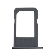 SIM TRAY FOR GALAXY S6 EDGE  BLACK 