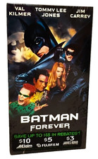 Batman Forever VHS Original 1995 Jim Carrey Val Kilmer NEW Factory Sealed