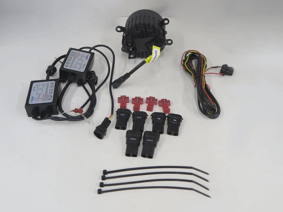 Черный светодиодный противотуманный фонарь VECTRA 2004-2009 4D/5D DRL Ubar стекло для CHEVROLET - Изображение 3 из 4