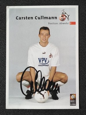 14775 Carsten Cullmann 1st FC Cologne 2000/01 autograph card original signed