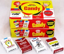 World King Size Candy Cigarettes 2 Boxes 48 Packs Total Bulk Sticks Candies