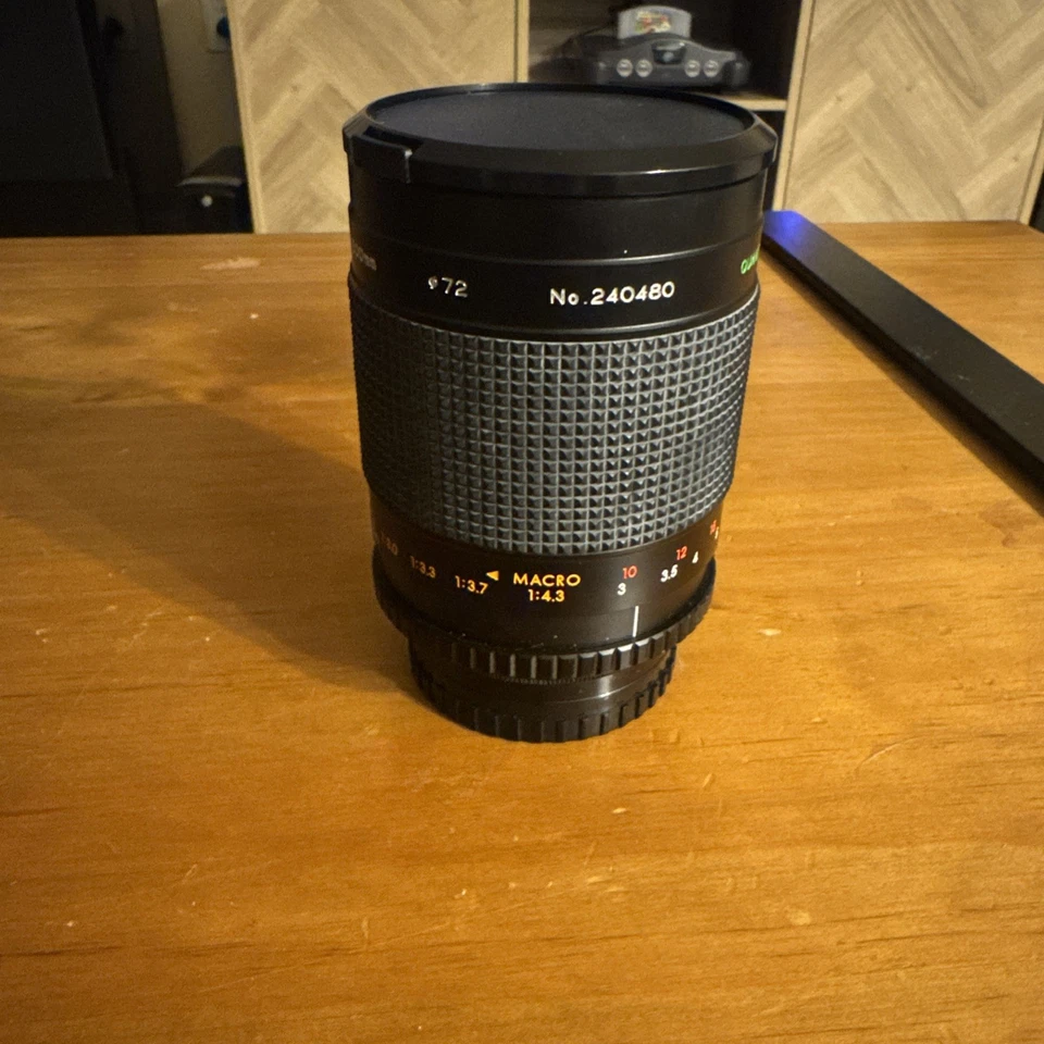 Quantaray for  Sony Cameras 500mm f8.0 CN MC Mirror Lens w/ Caps & Filters - Image 3 of 4