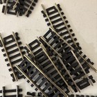 Ho Trains Track  Rail Mixed 100 piece Lot  Sizes Terminal Straight Curve. Filler — photo 8