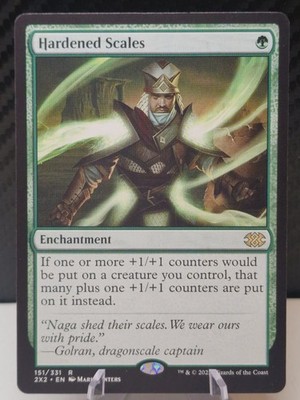 Hardened Scales - Double Masters - NM - Magic: The Gathering - MTG