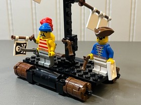 Lego - Pirates I - Castaway's Raft #6257 COMPLETE!