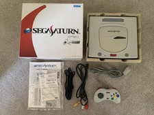 SEGA SATURN HST-0019 / 3220 - JAPAN NTSC-J GAMES CONSOLE - BOXED - UK SELLER