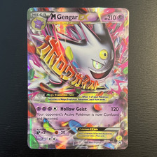 Pokemon M Gengar EX XY166 XY Mega EX Holo Promo English HP 210 2016 (LIGHT PLAY) on eBay