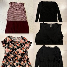 Breastfeeding Nursing Friendly Tops Size 16-18 Bundle